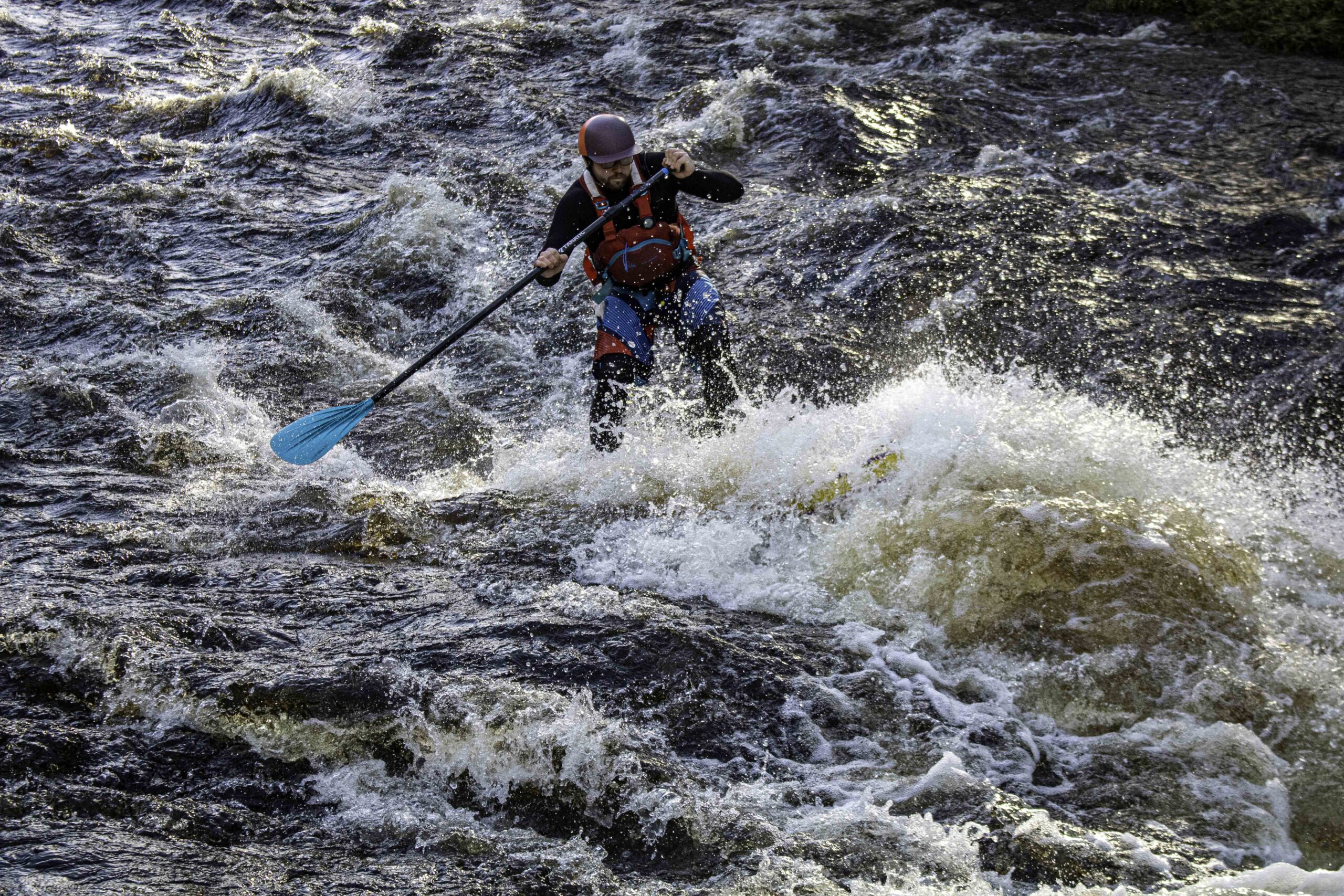 Cairngorms advanced white water sup