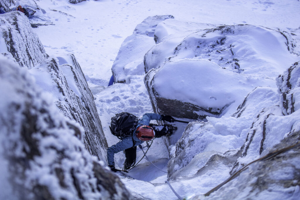 Guided Winter Climbing Course Cairngorms Scotland