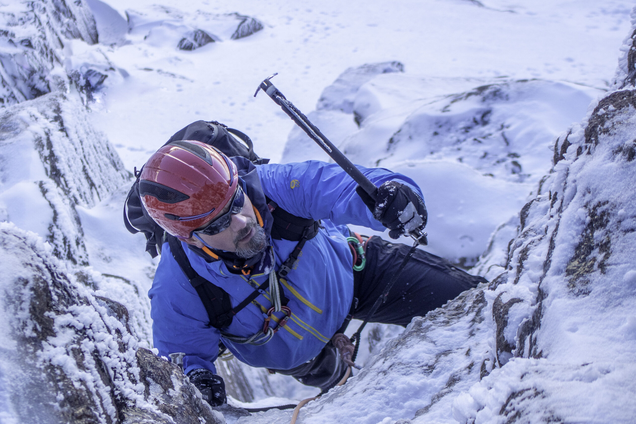 Scottish winter climbing