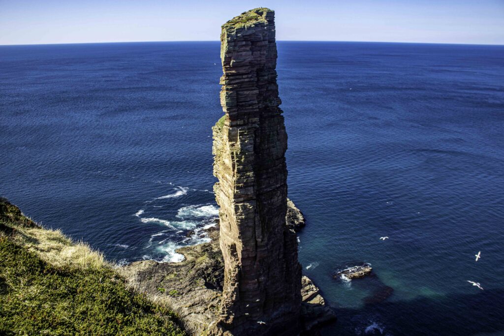 Sea Stacks Odyssey guided climbing Course old man of hoy