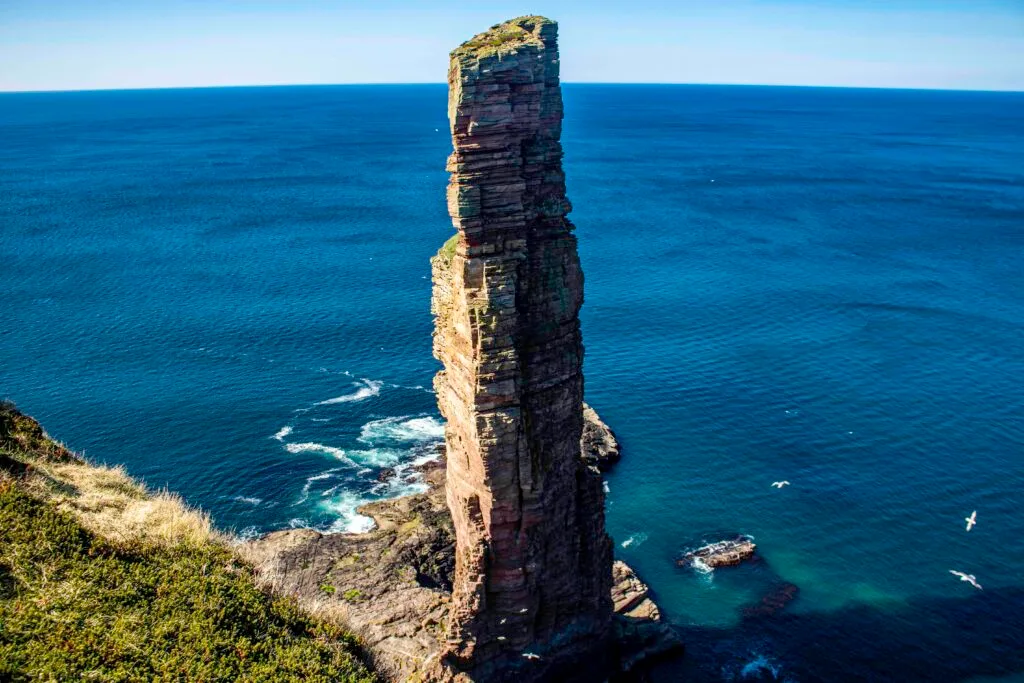 Sea Stacks Odyssey guided climbing Course old man of hoy