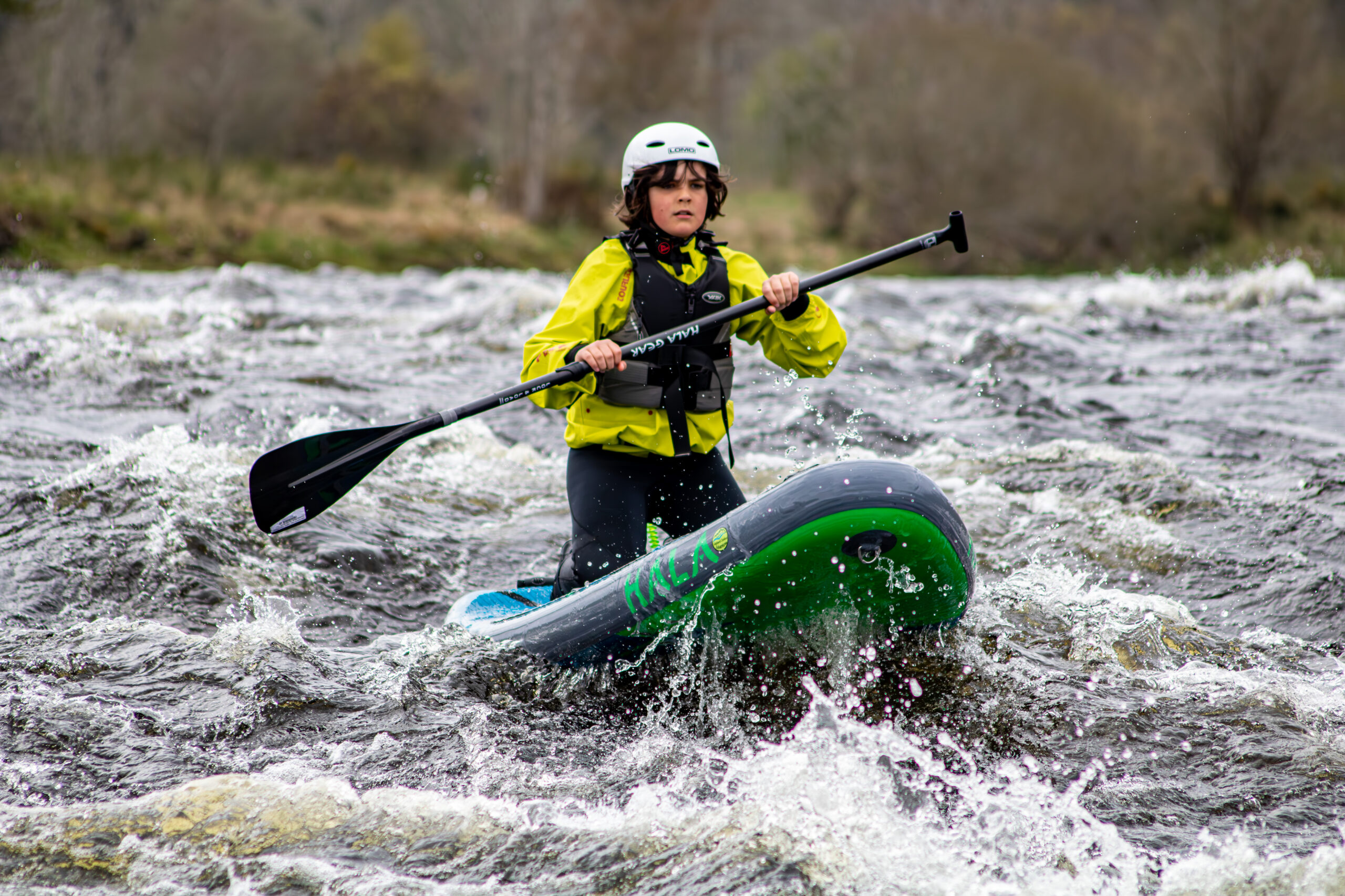 White water SUP kids
