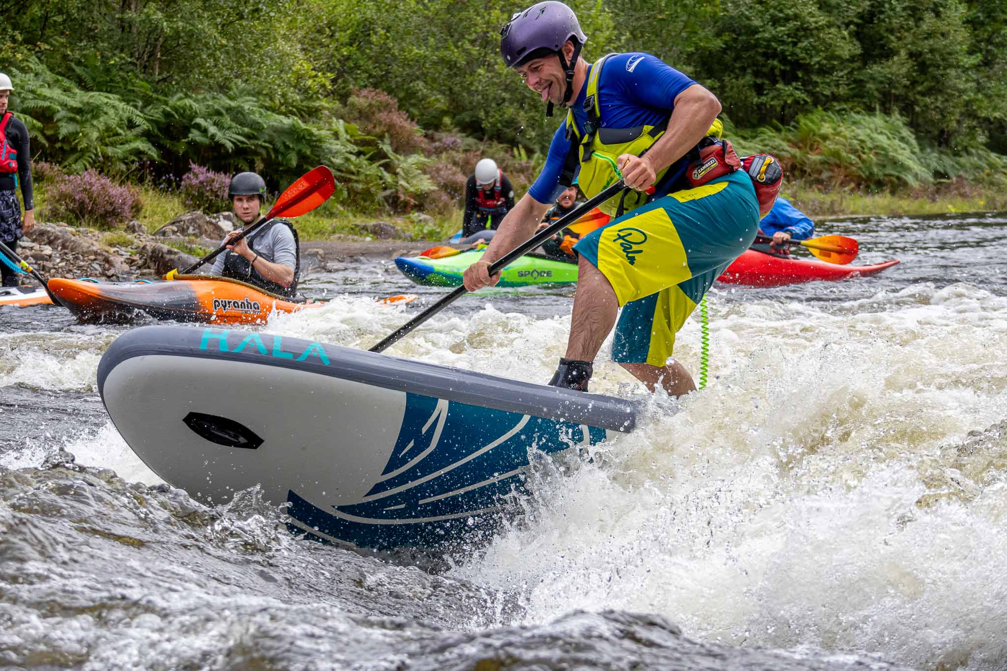 advanced white water sup course scotland