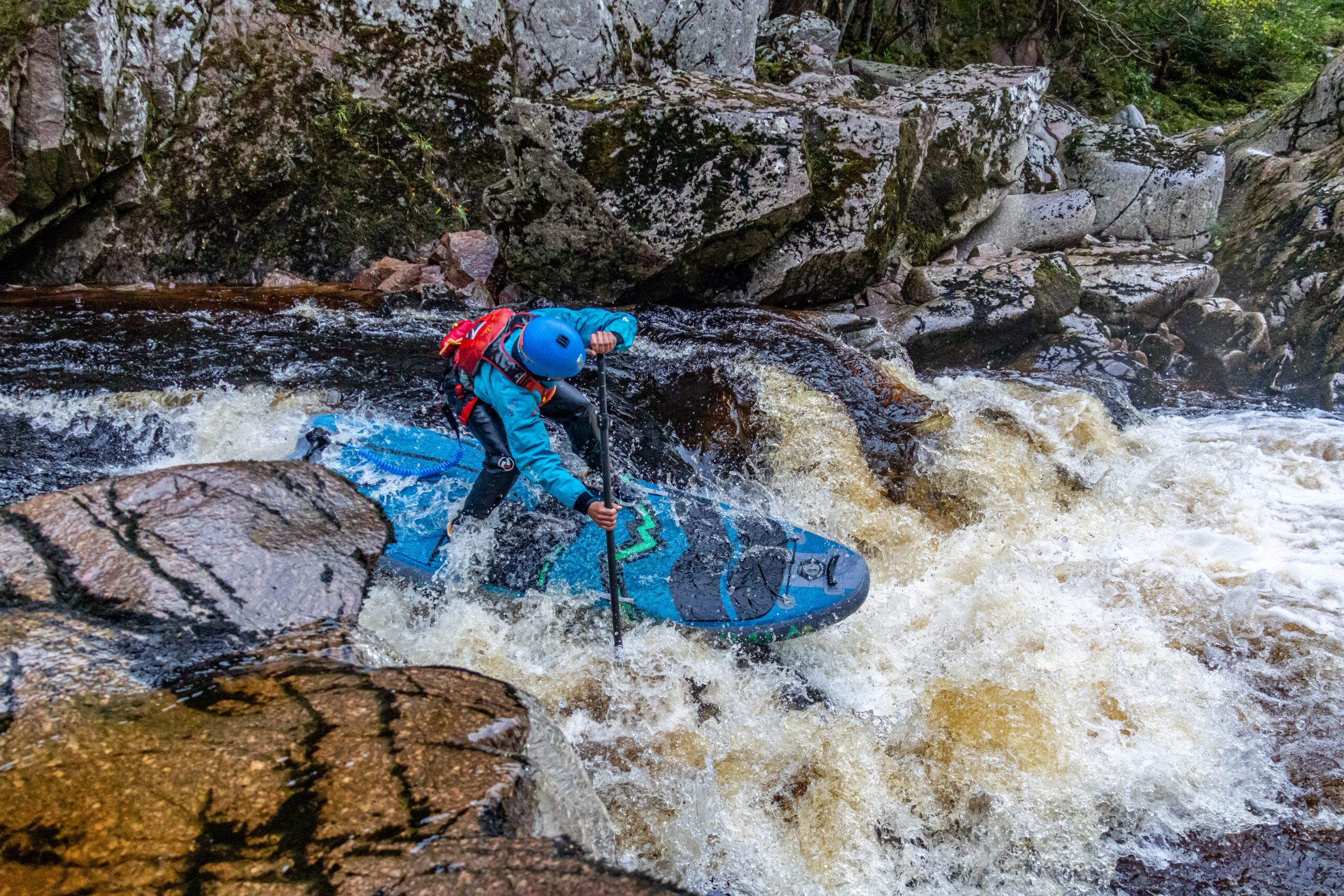 Advanced white water SUP course Scotland