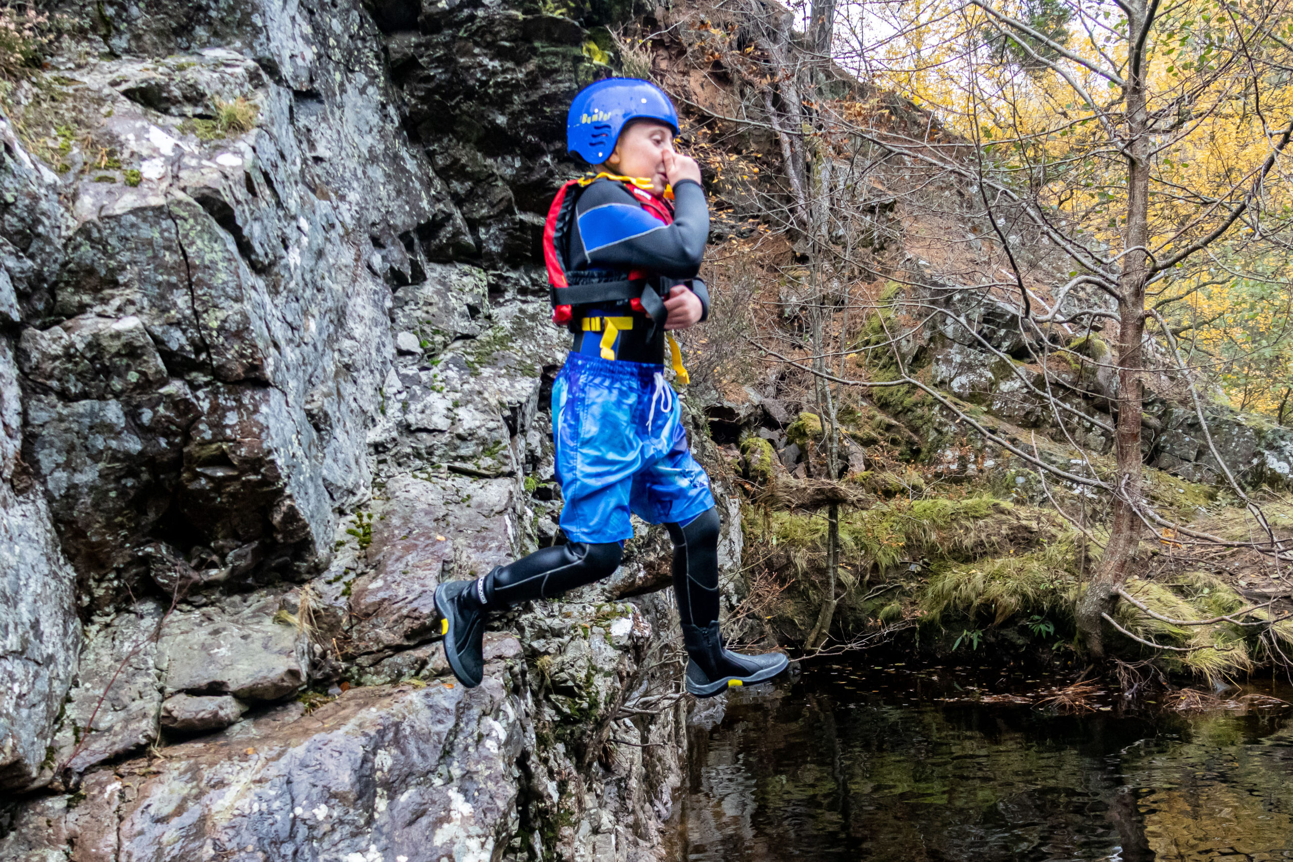 highland outdoor adventures gorge scrambling