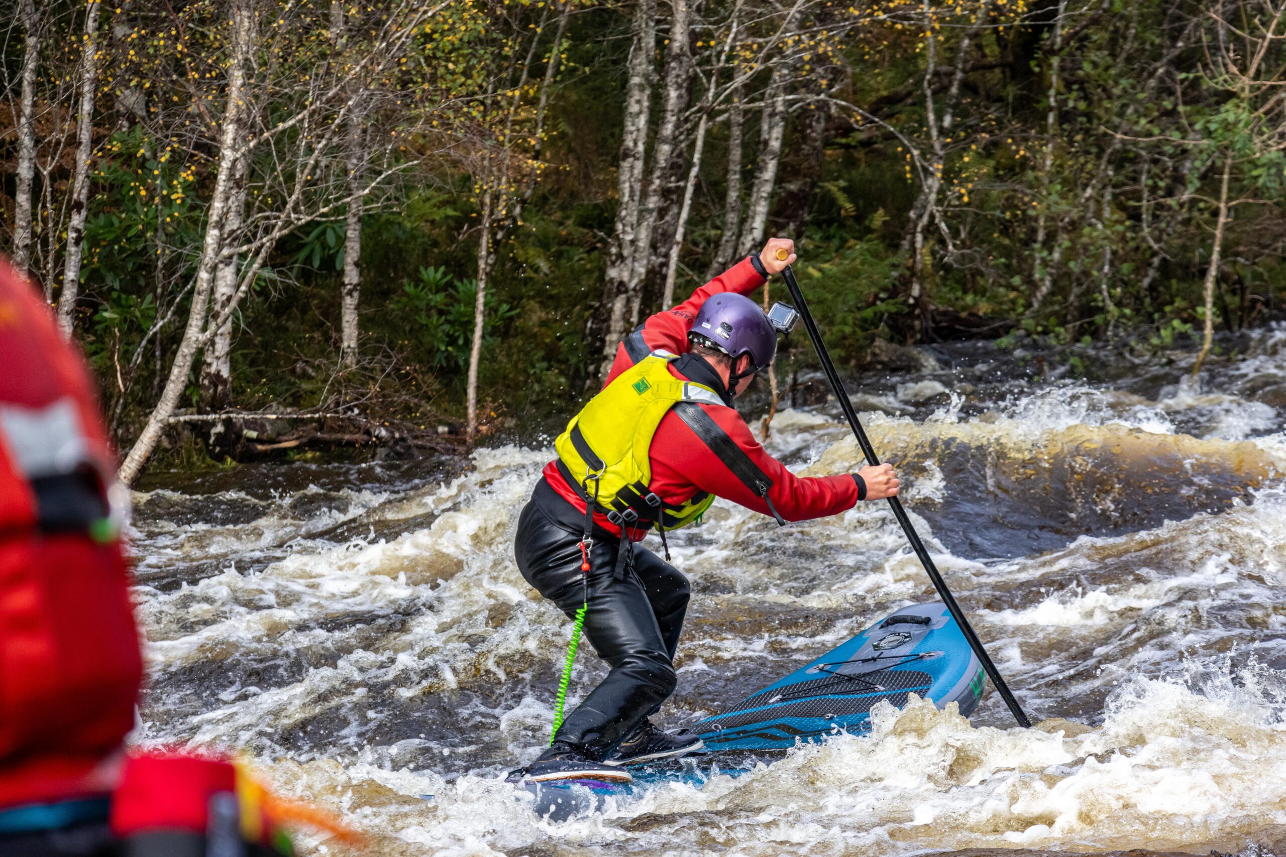 White Water SUP Coach Surfing