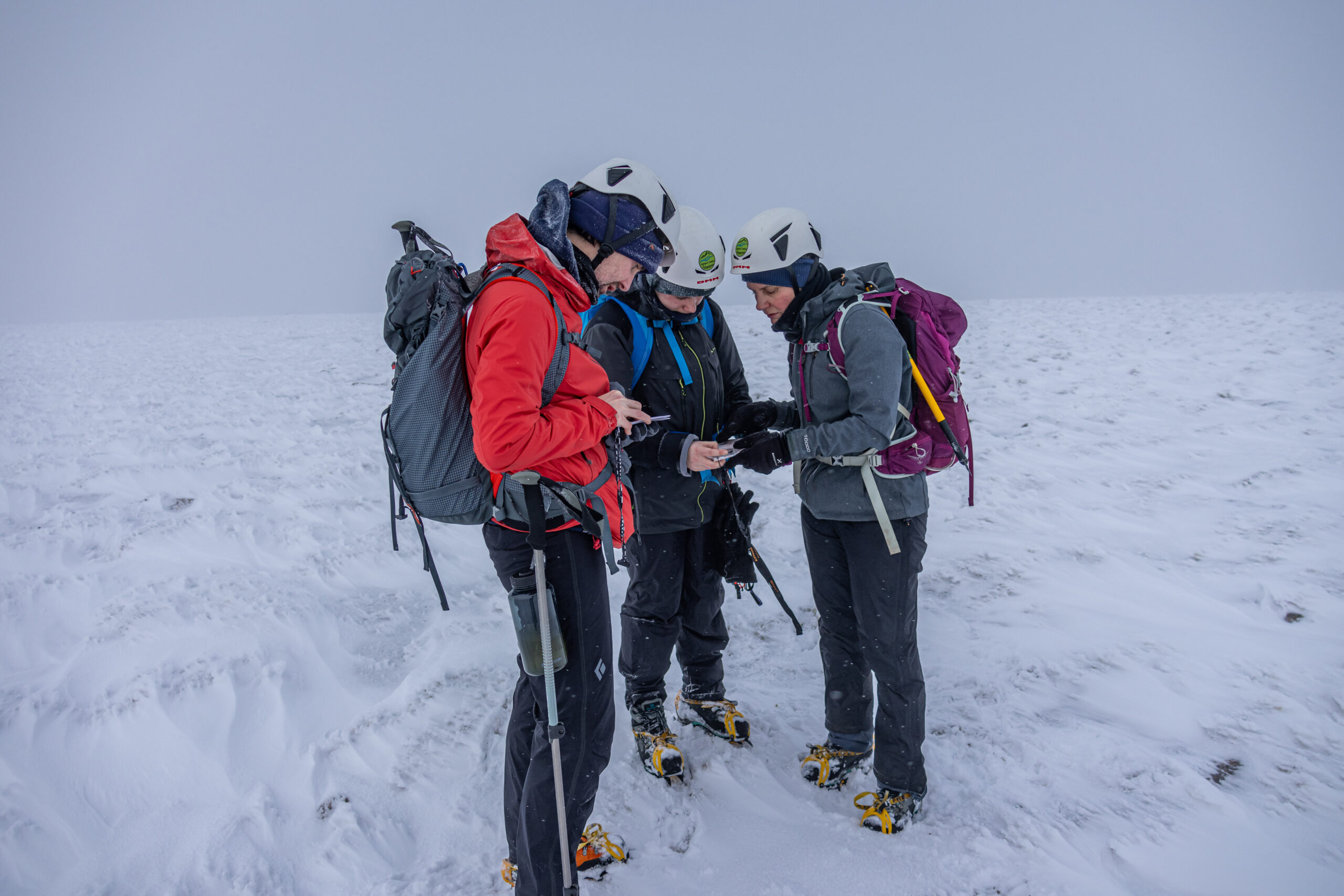 Scottish winter skills navigation group