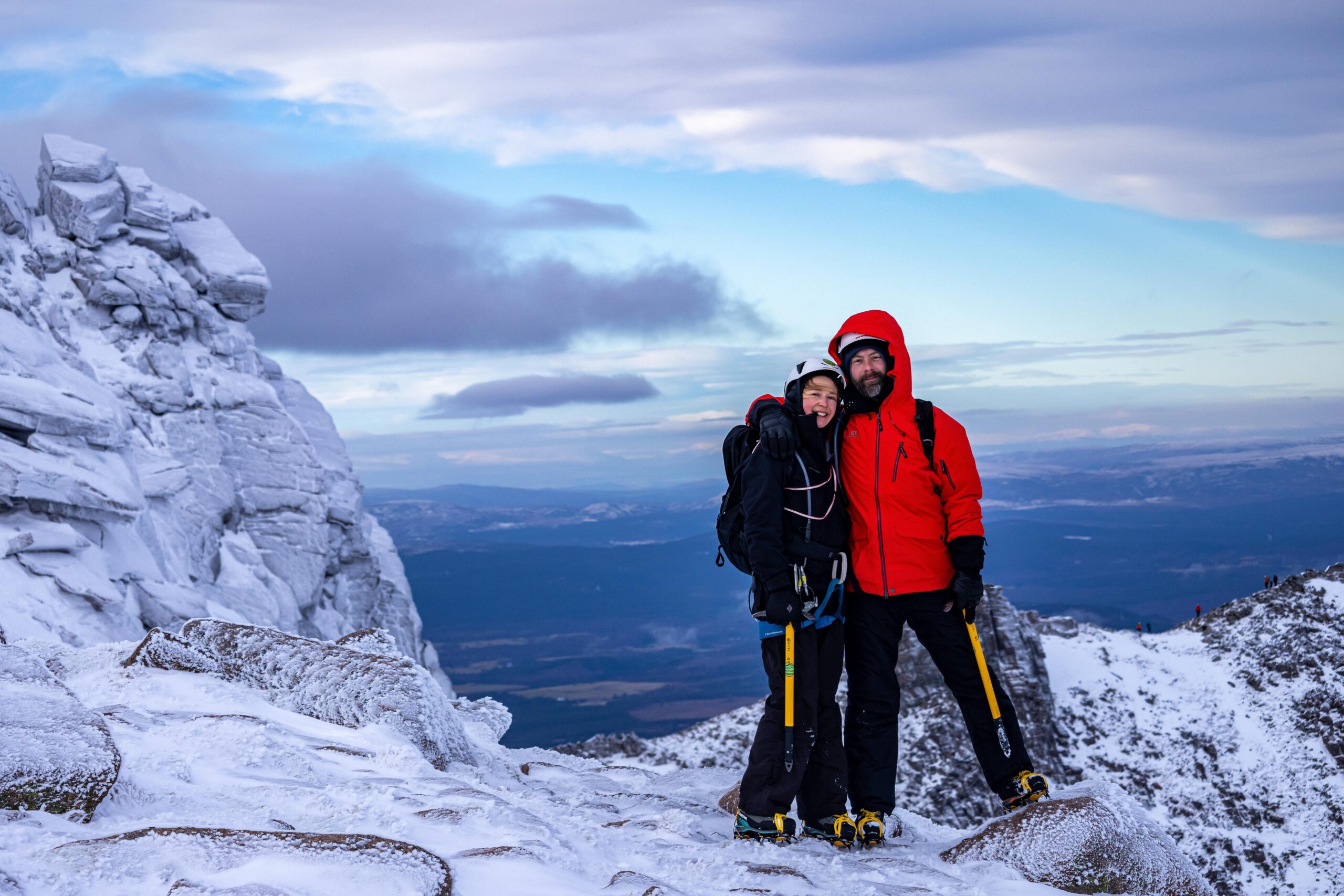 winter mountaineering course Scotland