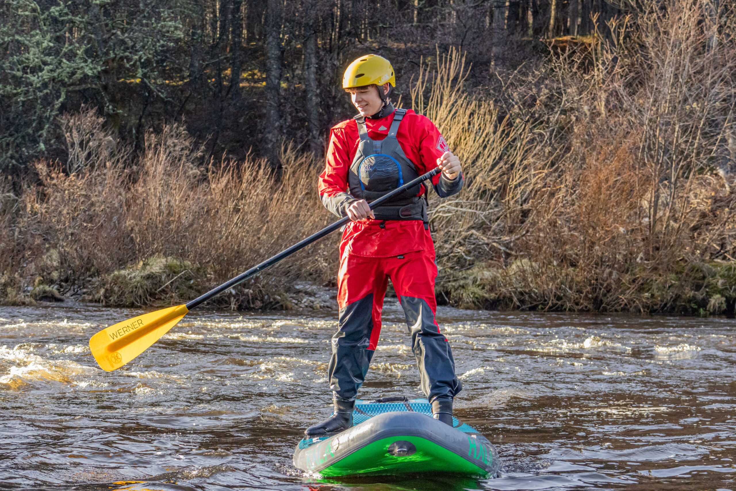 Paddle UK SUP White Water Coach training