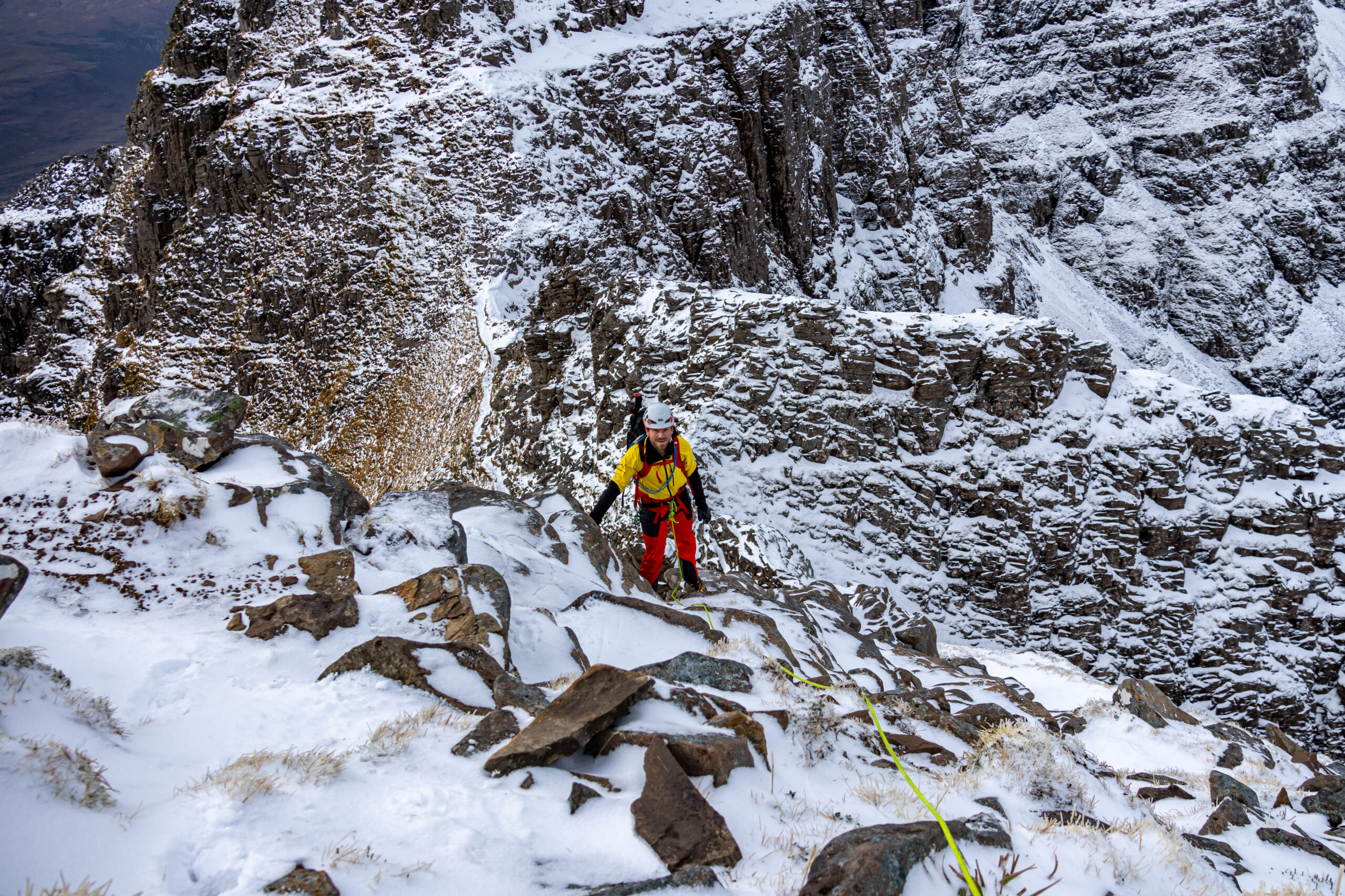 Winter Mountaineering in the Highlands Torridon