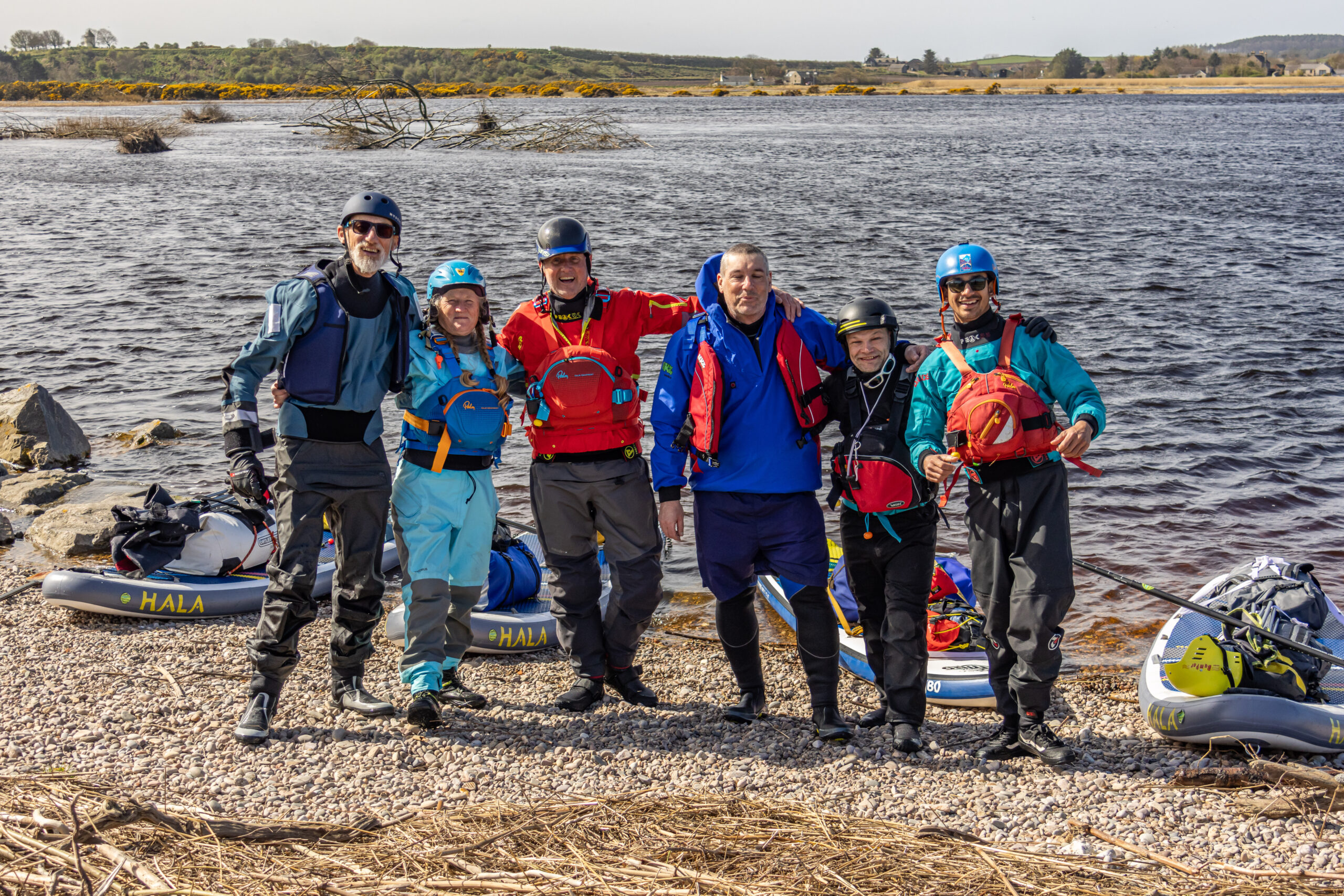 River Spey SUP Descent. Highland Outdoor Adventures Expedition