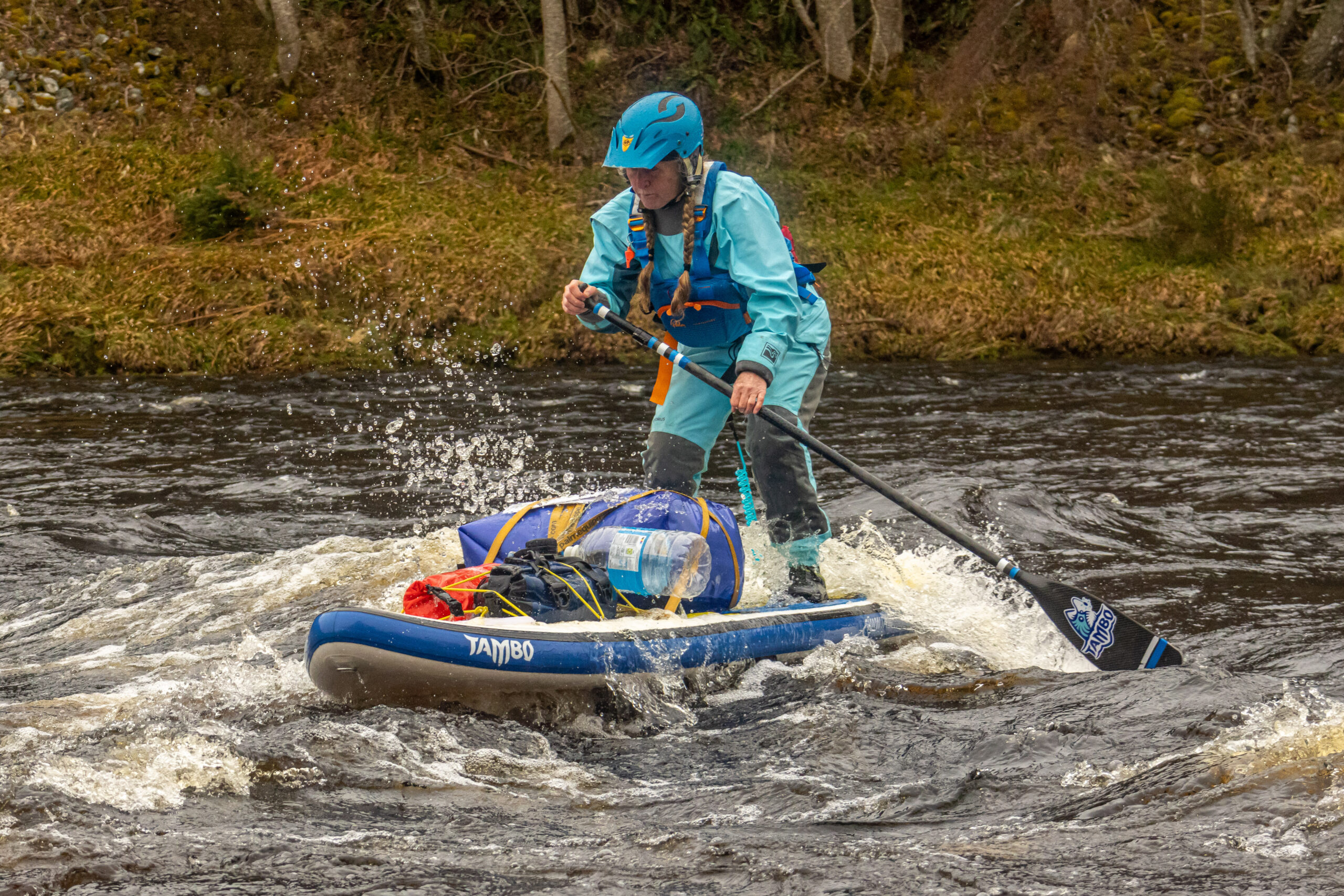 River Spey SUP Descent. Louise