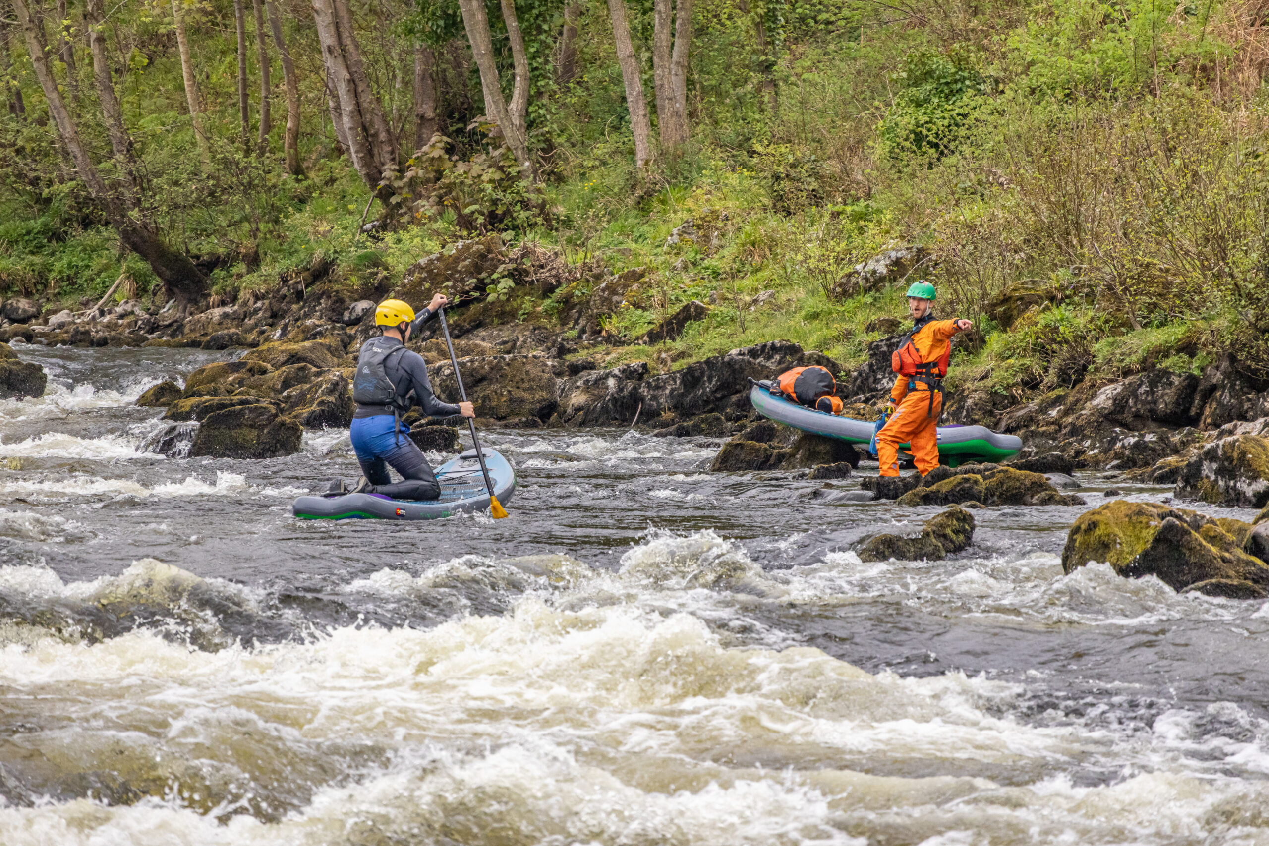White water SUP Leader grantully