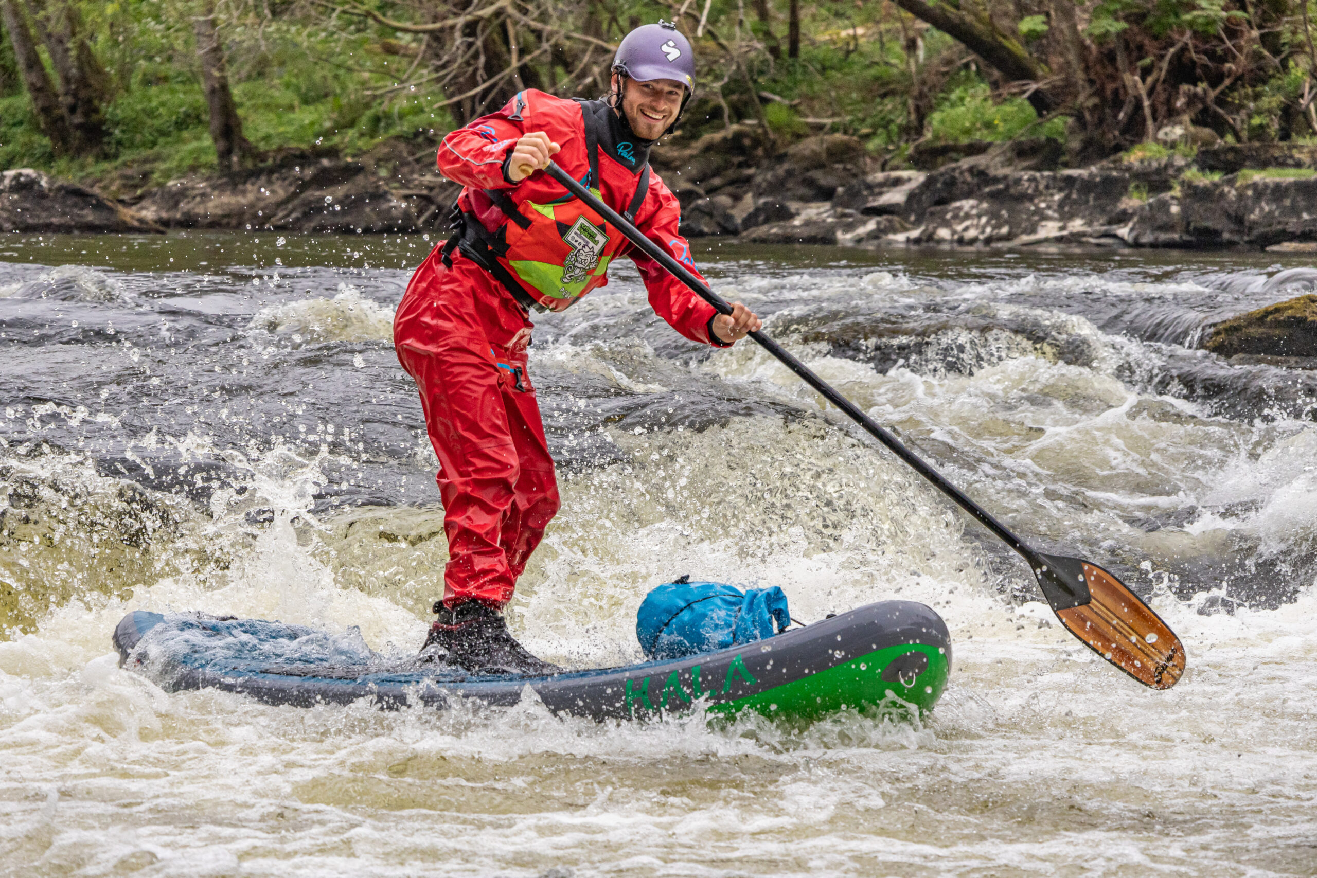 Paddle UK White Water SUP Leader Training Scotland
