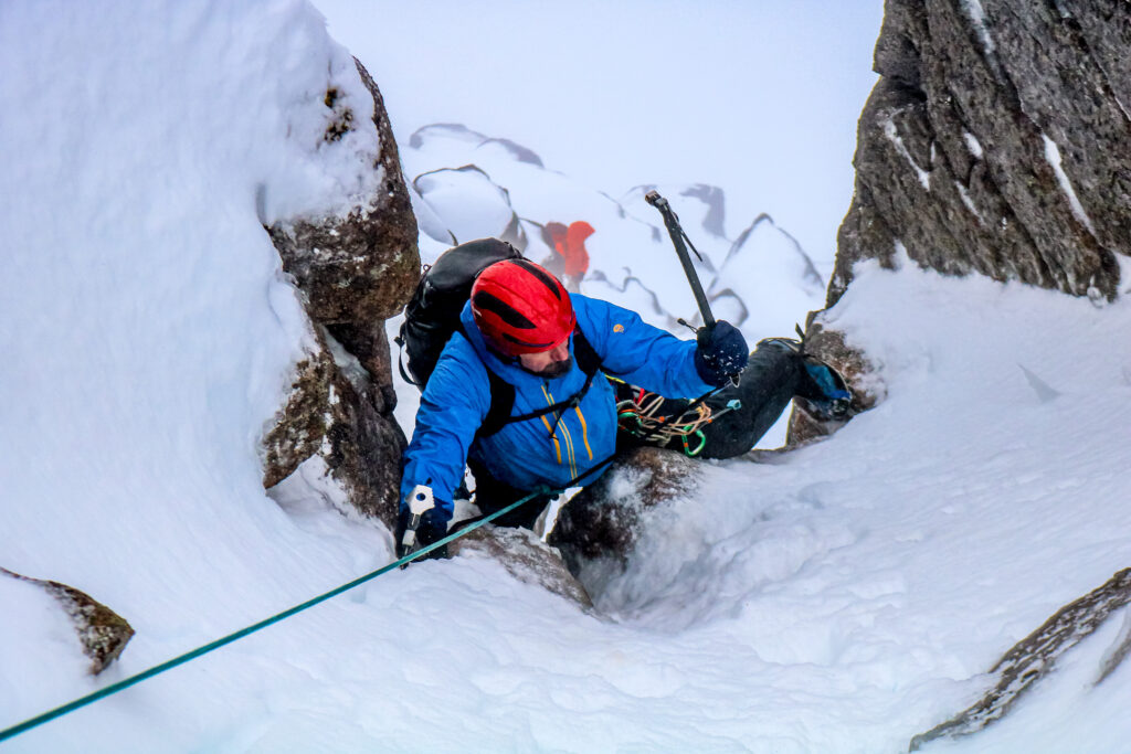 guided winter climbing cairngorms