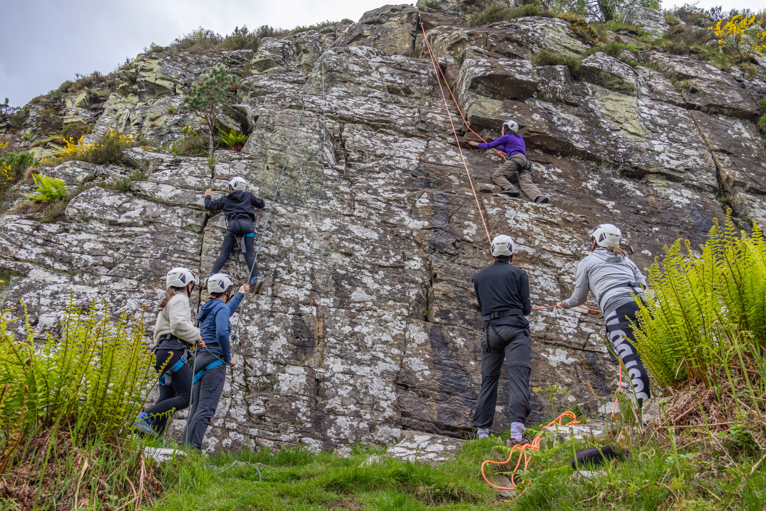 introduction to climbing & abseiling