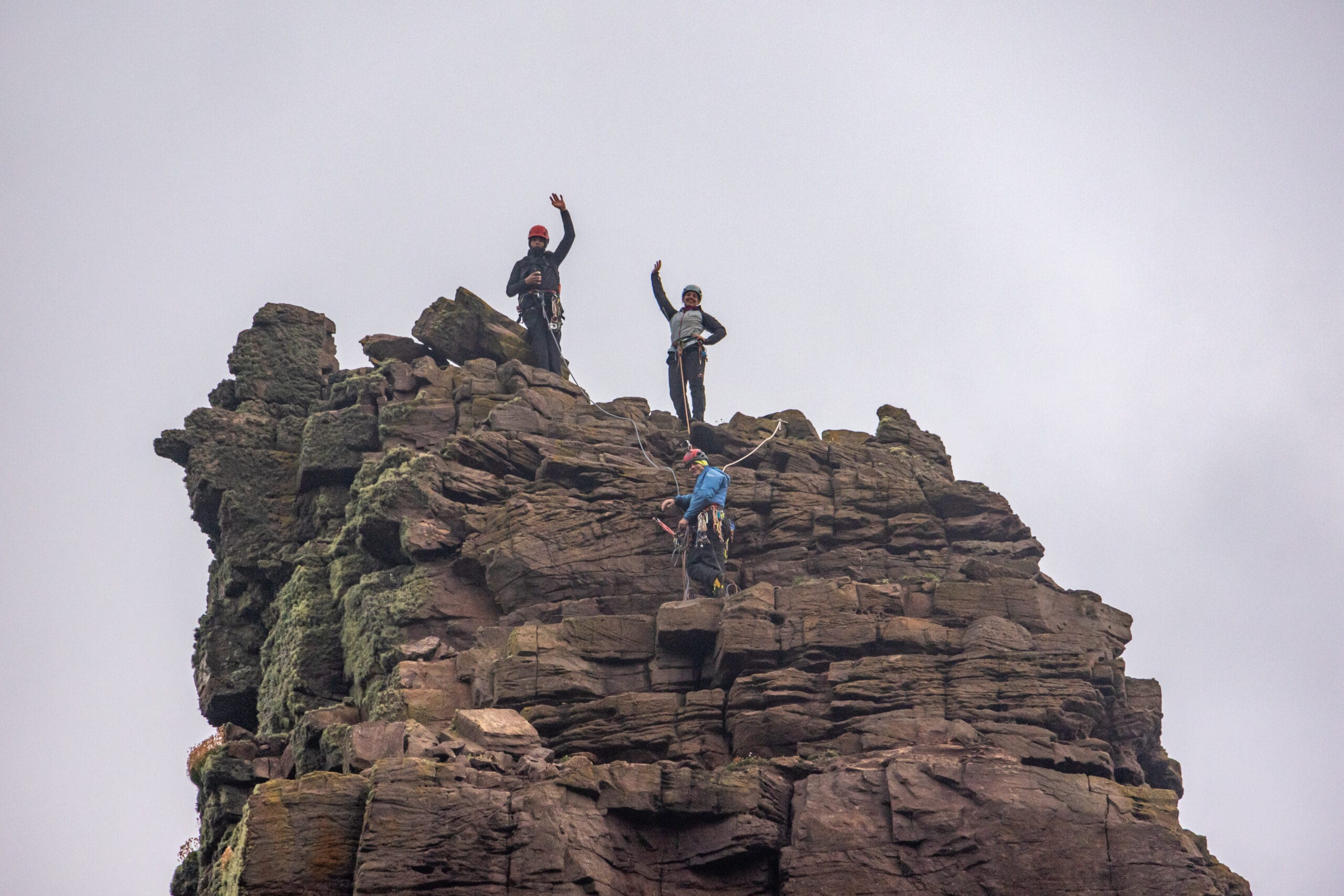 Am Buachaille summit Seastack
