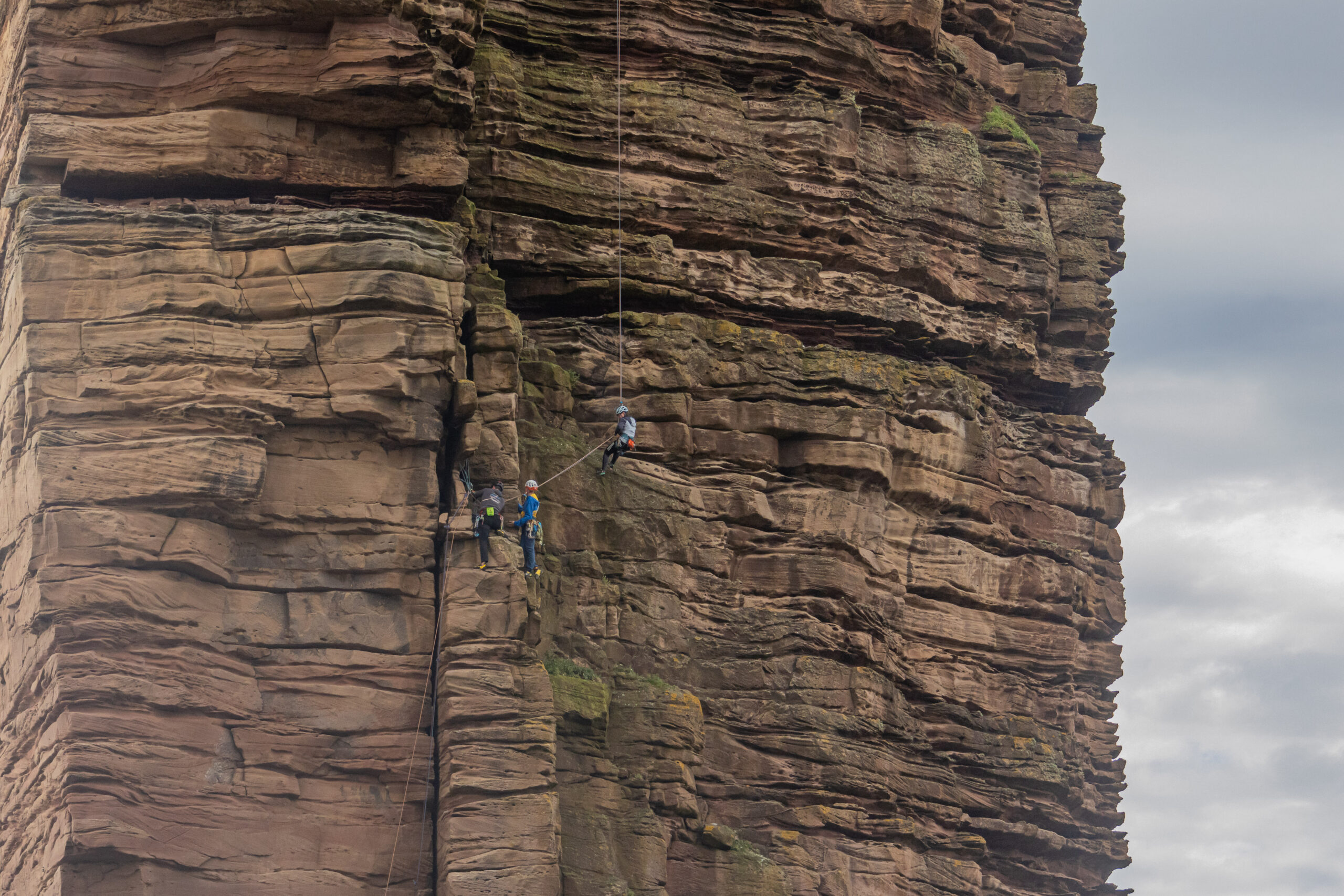 Old Man of Hoy Seastack Abseil 2