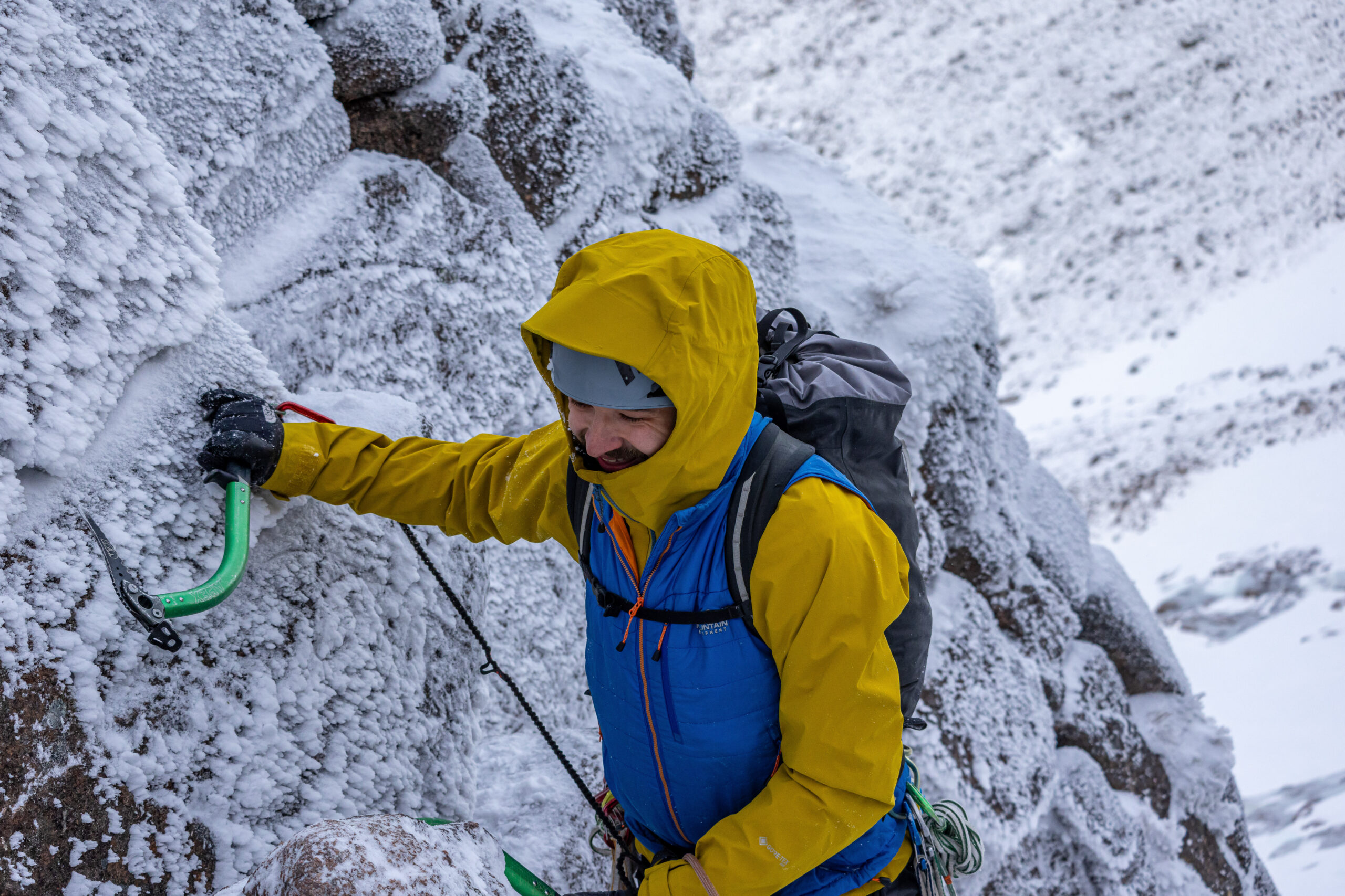 Guided winter climbing week Aviemore