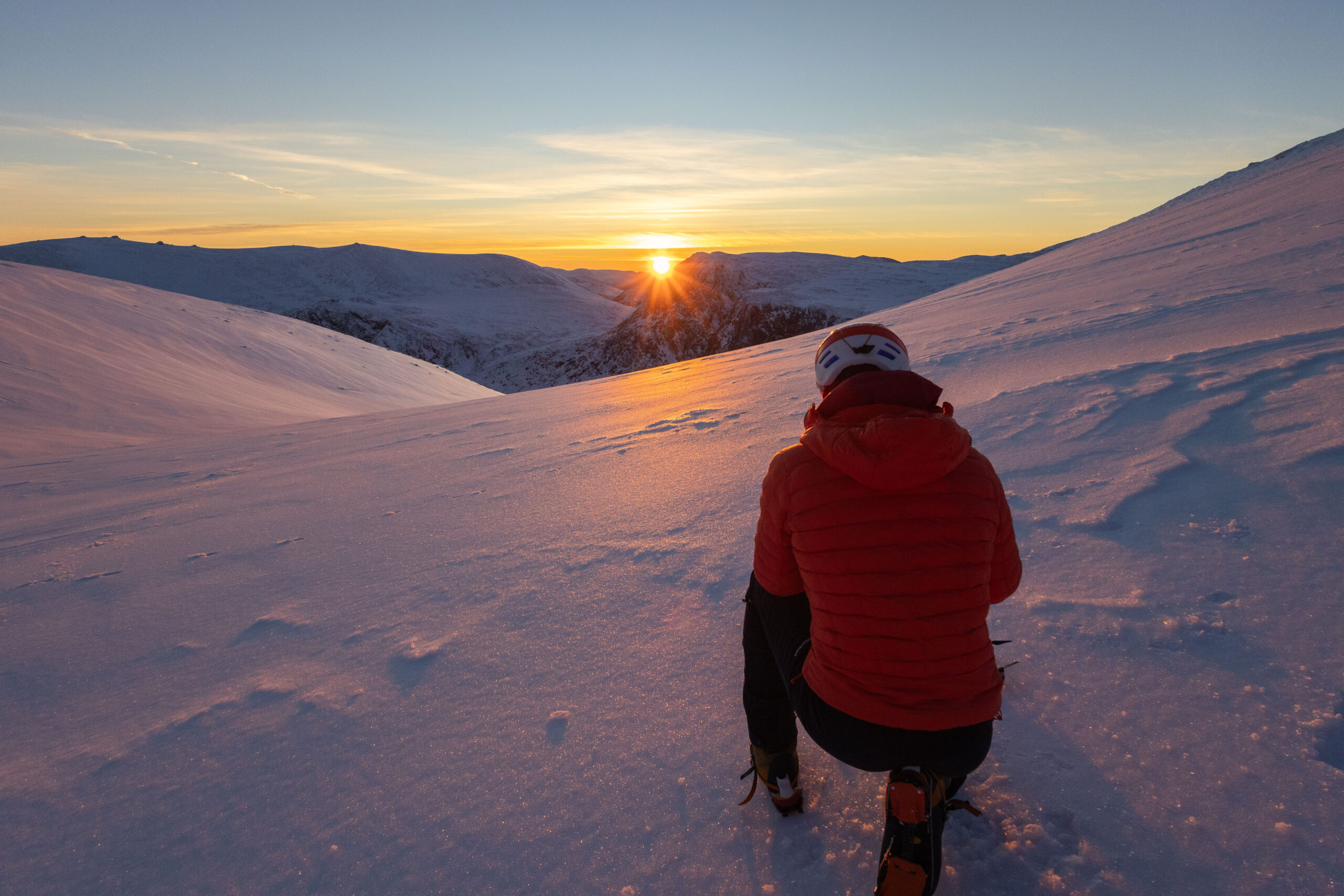 winter skills sunrise