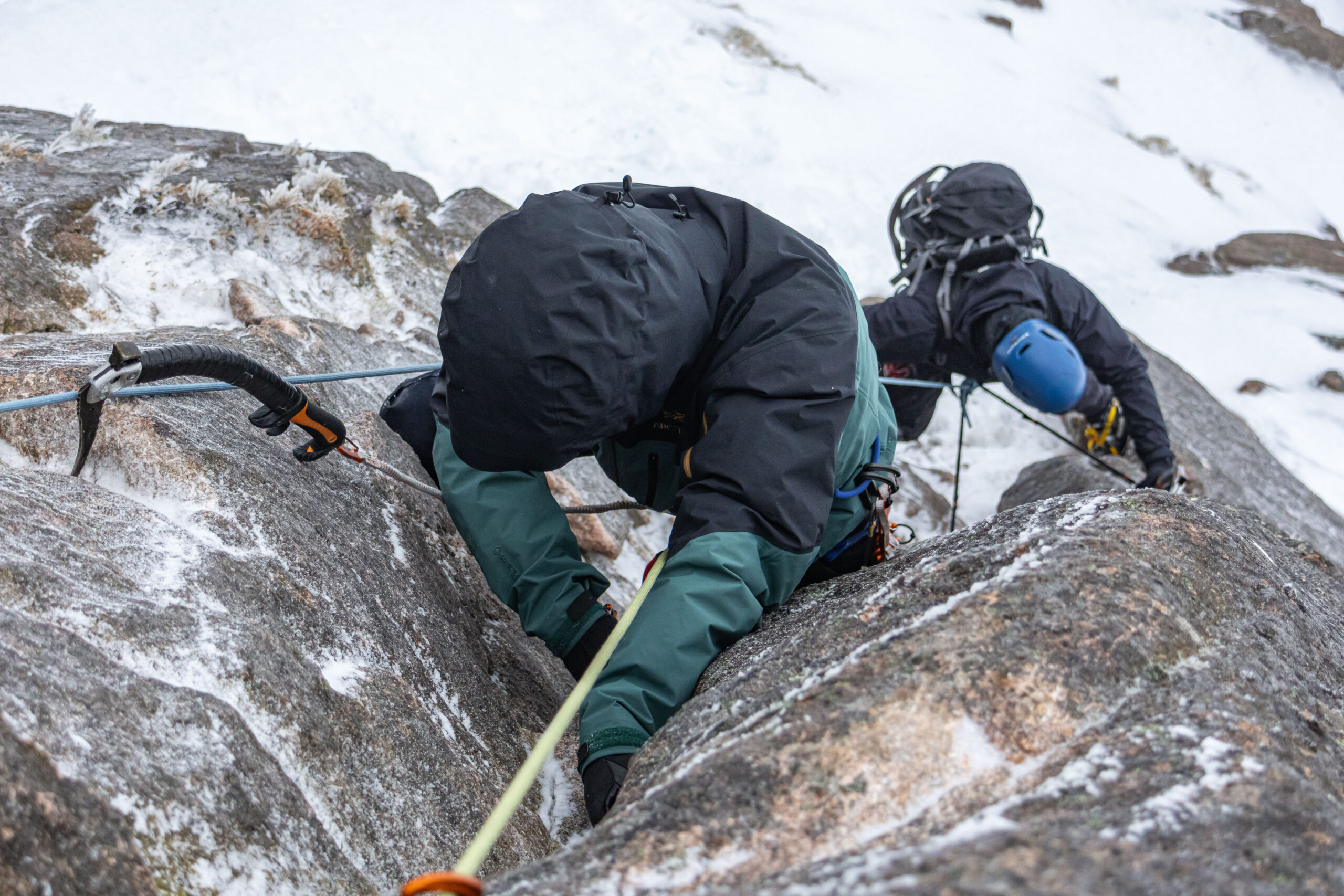 guided climbing original summer route
