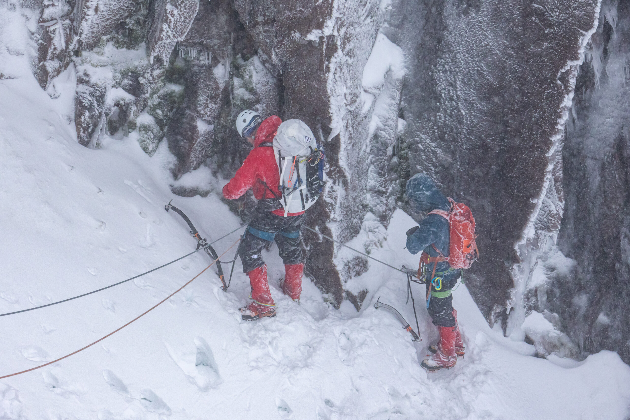 Guided winter Climbing Cairngorm