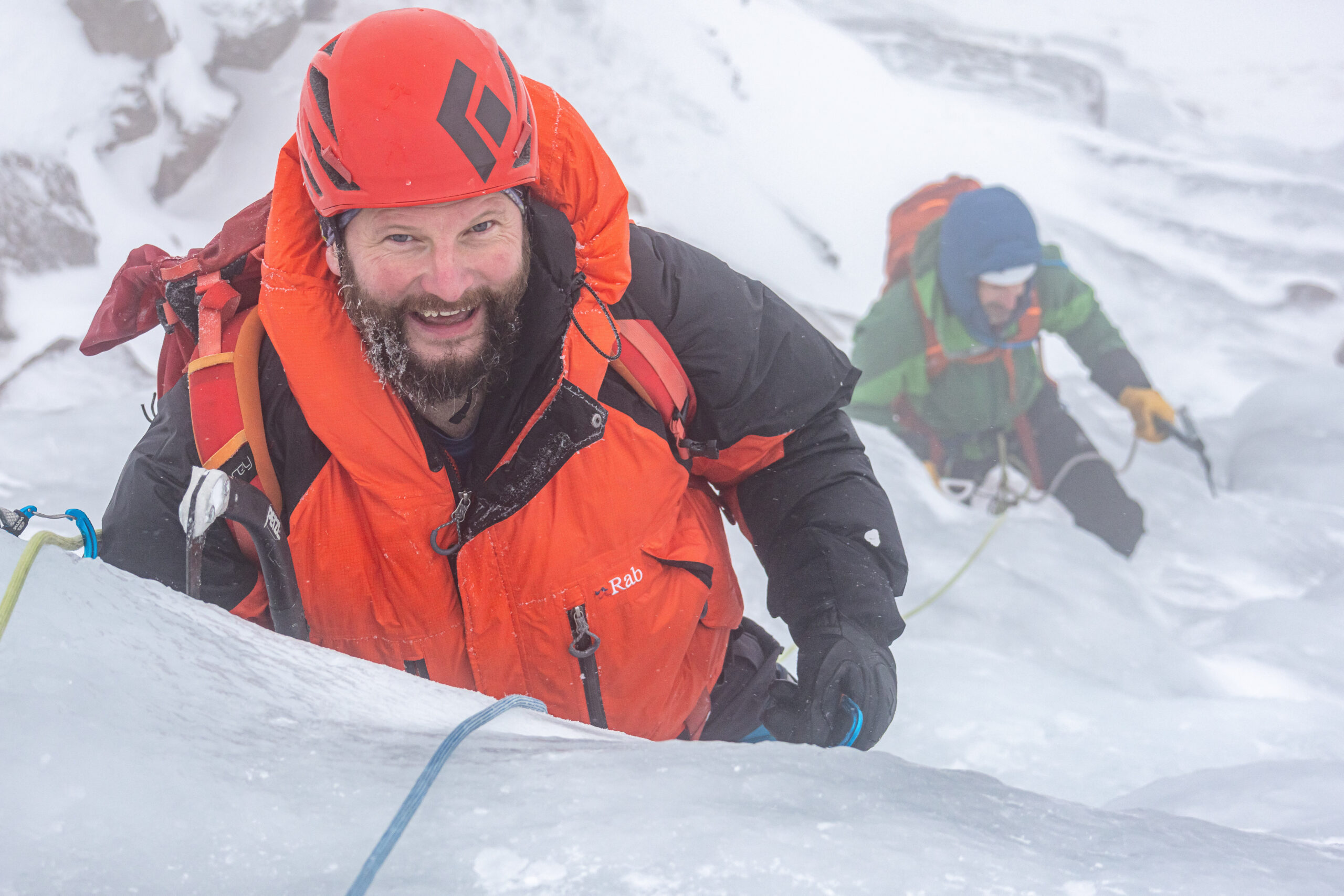 guided ice climbing aviemore