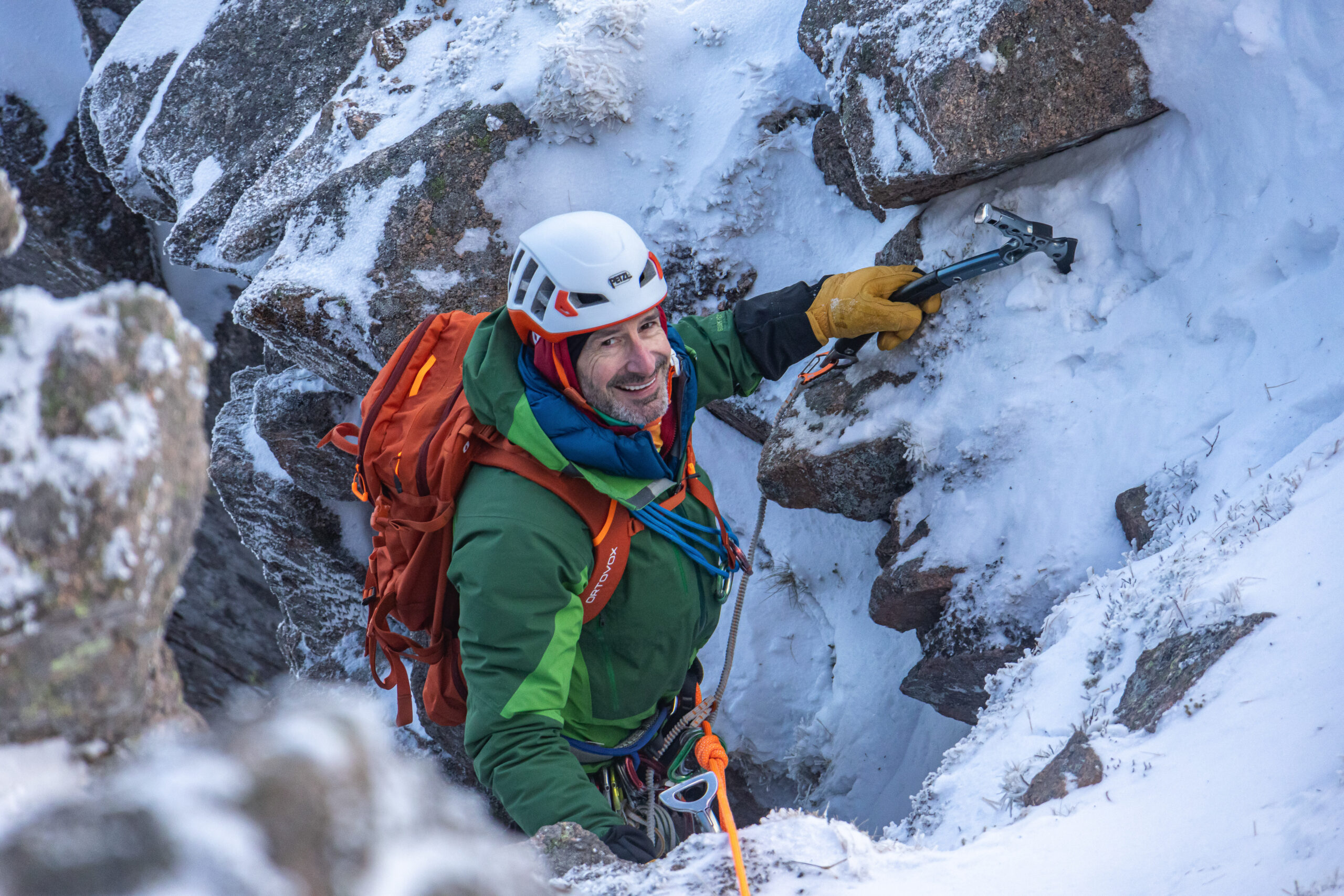 guided winter climbing aviemore