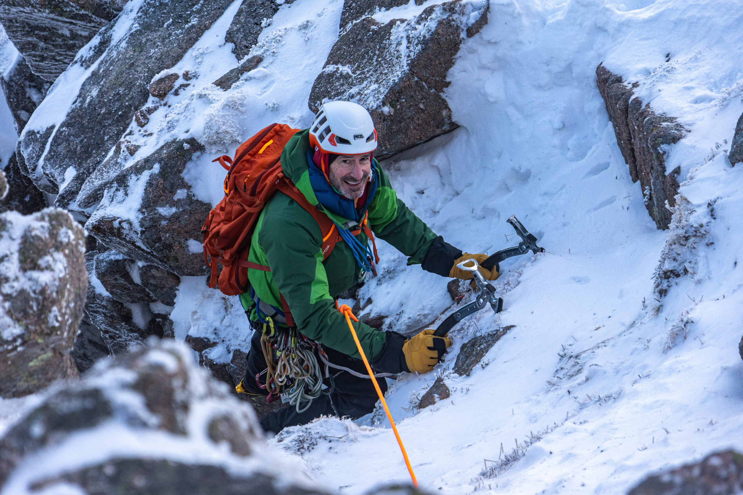 guided winter climbing scotland