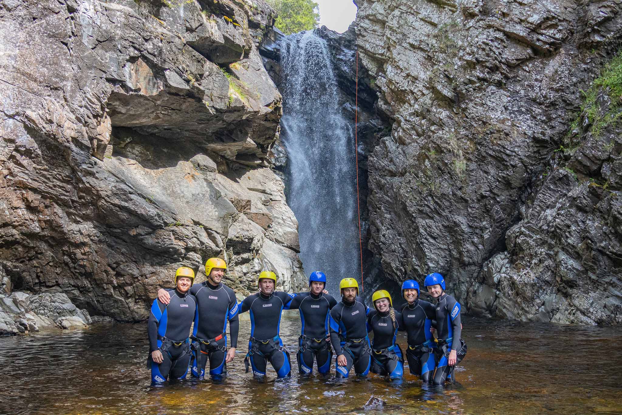 bruar canyoning group